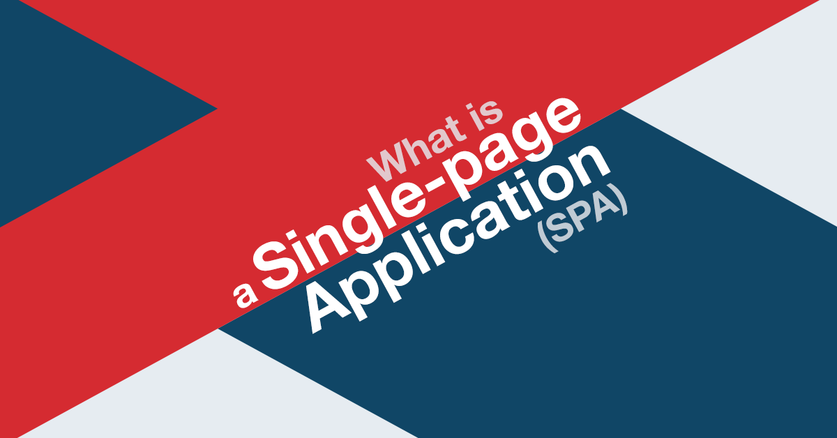 single-page application infographic
