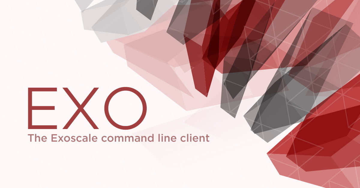 Releasing the official Exoscale command-line client