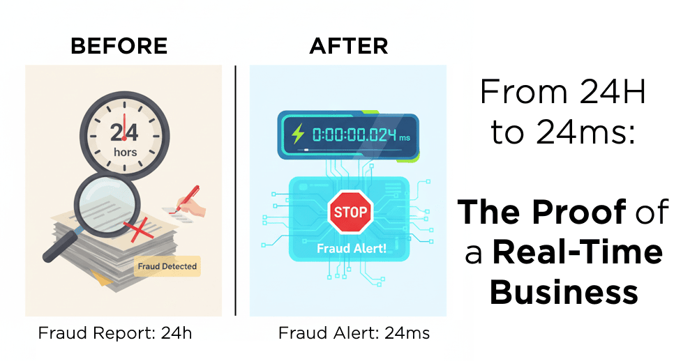 From 24 Hours to 24 Milliseconds: The Proof of a Real-Time Business