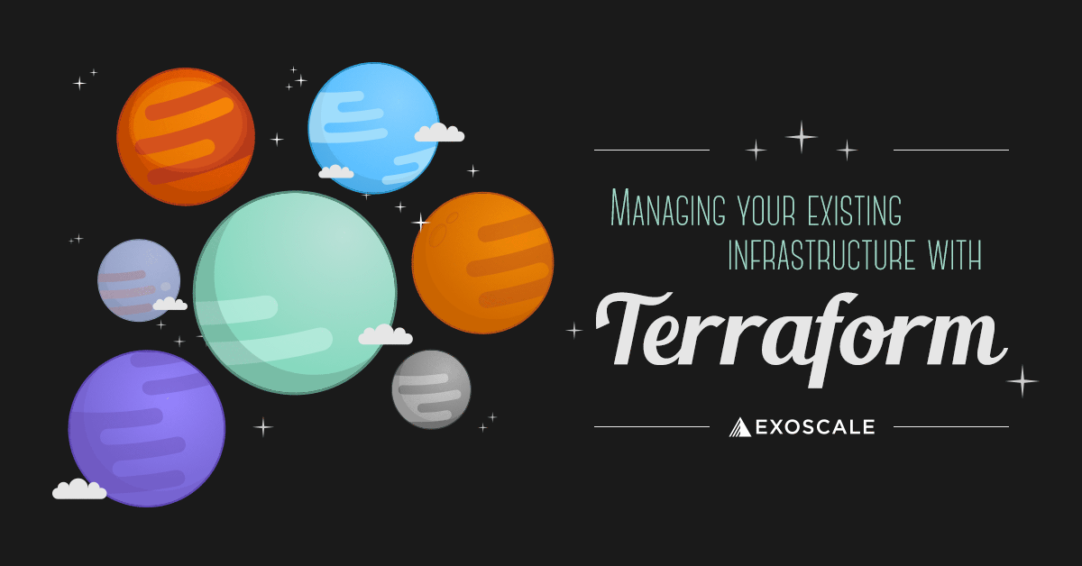 Managing your existing infrastructure with Terraform
