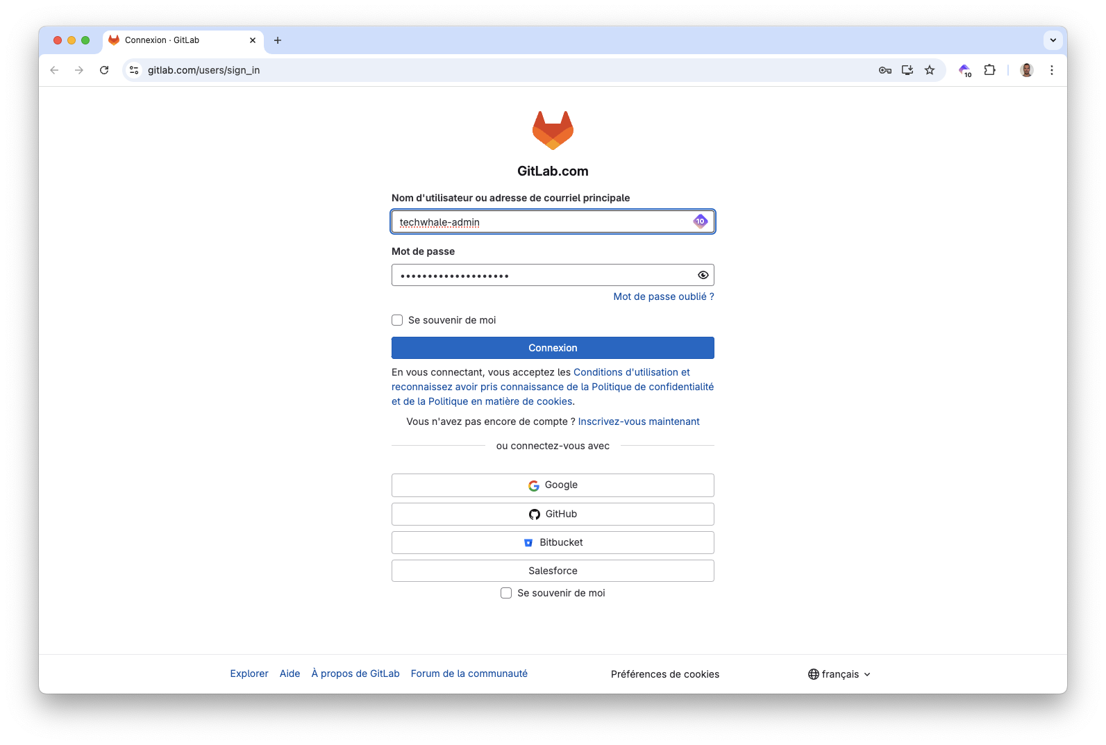 GitLab App Creation