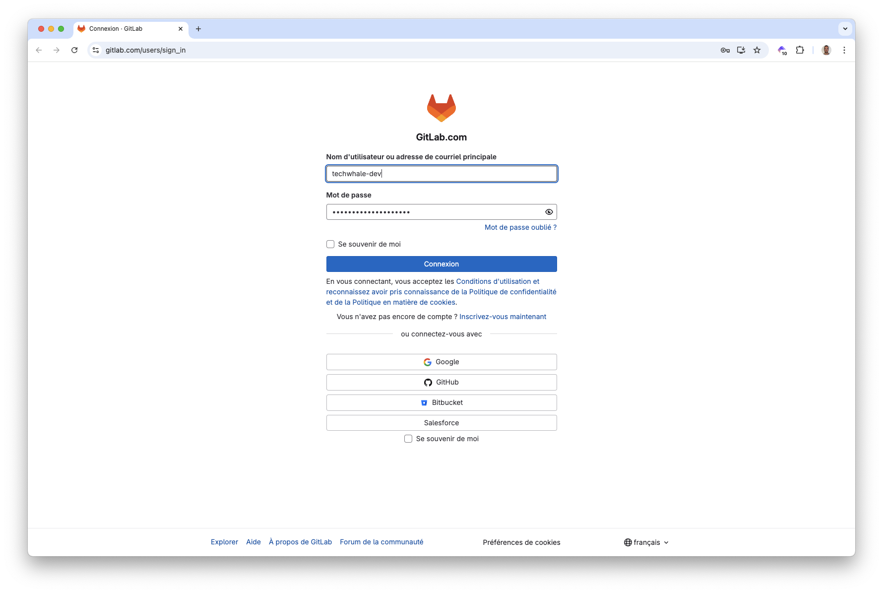 GitLab App Creation